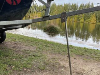 Drift Boat Kickstand